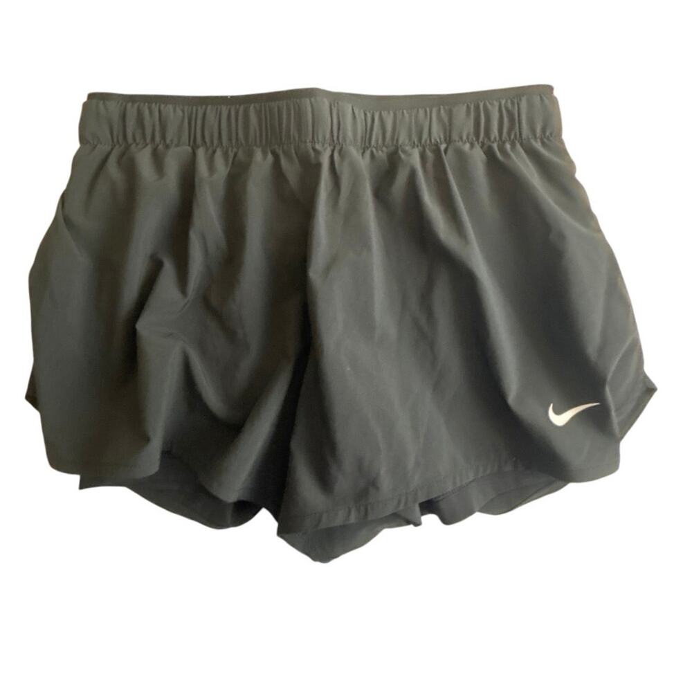 Nike Dri-FIT Running Shorts Size M Black Built In Shorts Pockets